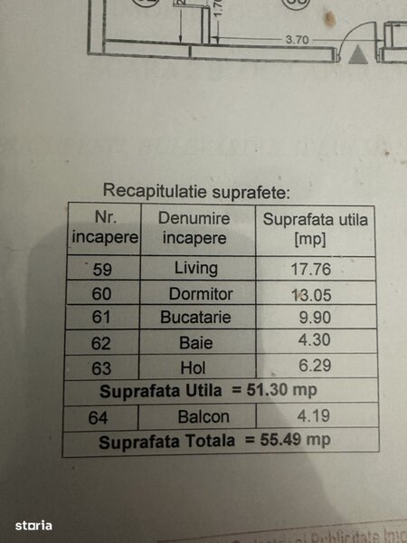 Militari apartament 2 camere decomandat 56 mp, Complex 21 Residence!
